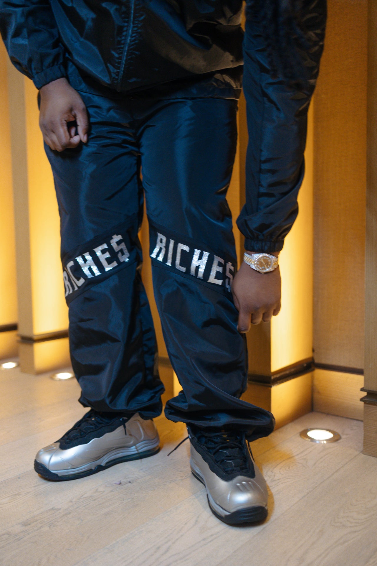 RICHE$ WINDBREAKER PANTS